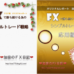 加奈のFX日記オリジナルレポート & 加奈のFX日記オリジナルレポート第2弾 【検証と評価】